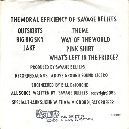 Moral Efficiency Back