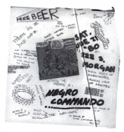 Flyer for Naked Raygun's first show at Morgan St.
