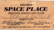 MKB's SP membership card